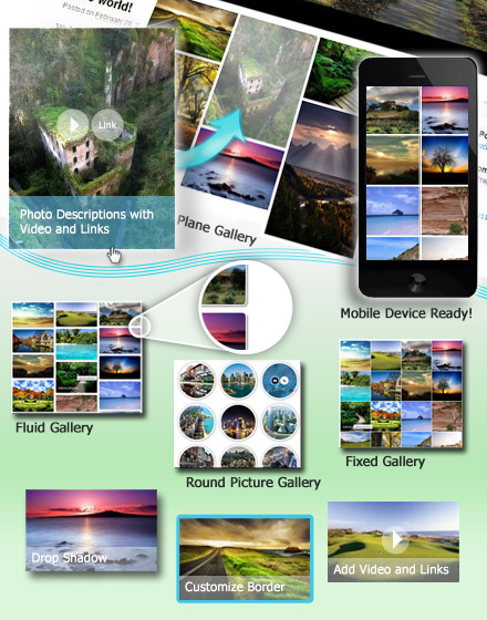 Grid Photo Gallery WordPres plugin
