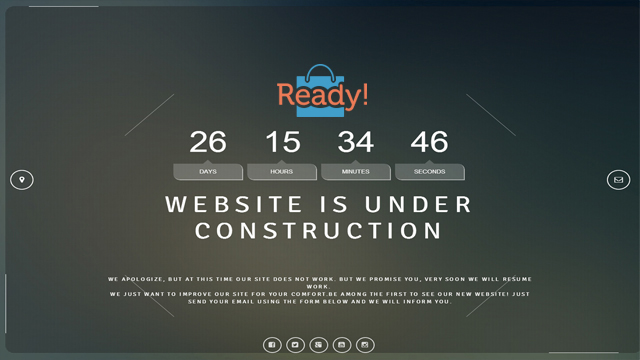 Coming Soon WP Theme responsive landing page